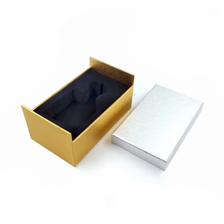 Gold And Silver Cardstock Perfume Gift Box